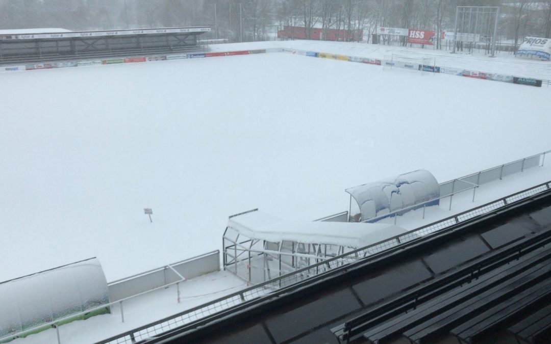 Spiel gegen den SSV Reutlingen abgesagt