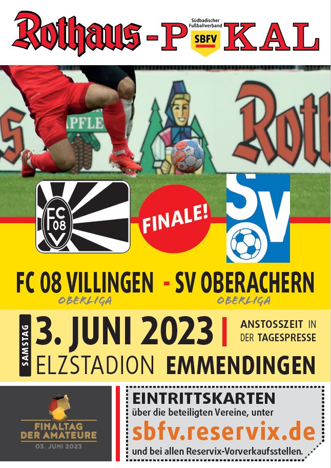 Plakat SBFV Pokalfinale 03.06.2023 als Bilddatei