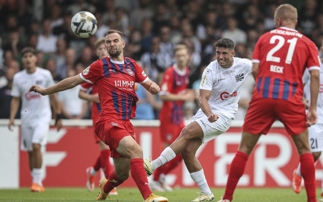 FC 08 mit starker Leistung gegen Heidenheim