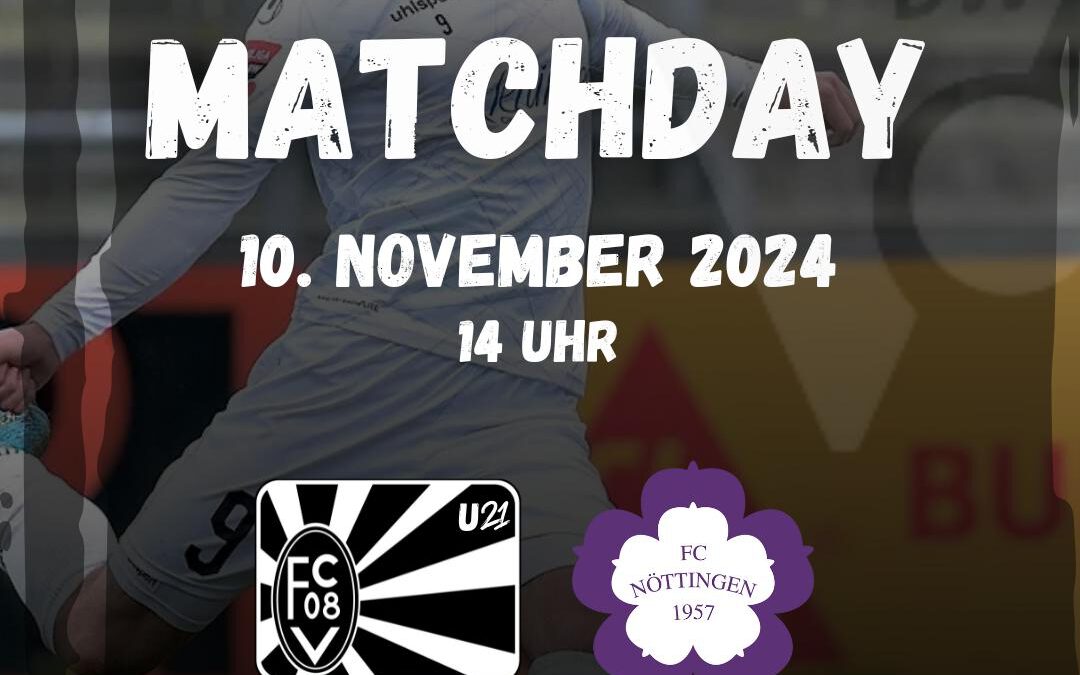 U21 vor schwerem Spiel gegen Nöttingen